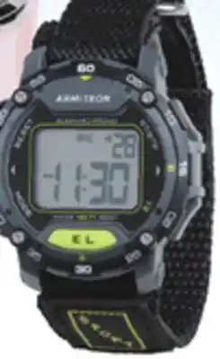 Big 5 Armitron Digital Chronograph Nylon Strap Sport Watch offer