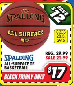 Big 5 Spalding All-Surface TF Basketball offer