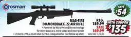 Big 5 Crosman Mag-Fire Diamondback .22 Caliber Pellet Rife Combo offer