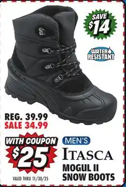 Big 5 Itasca Mogul II Men's Cold-Weather Snow Boots offer