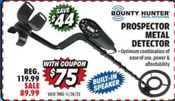 Big 5 Bounty Hunter Prospector Metal Detector offer