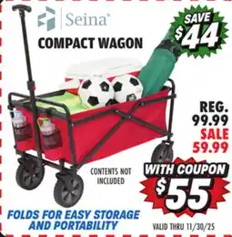 Big 5 Seina Collapsible Utility Wagon offer