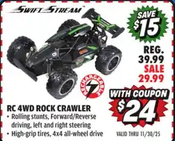 Big 5 Swift Stream RC RC C-34 1:14 4WD Rock Crawler offer