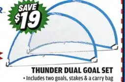 Big 5 Go Time Gear Thunder Dual Goal Set offer