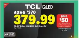 Meijer TCL QLED 65 Q Class 4K UHD HDR QLED Smart TV offer