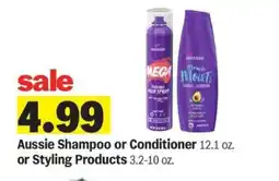 Meijer Aussie Shampoo or Conditioner or Styling Products offer
