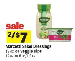 Meijer Marzetti Salad Dressings or Veggie Dips offer