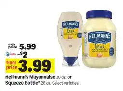 Meijer Hellmann's Mayonnaise offer
