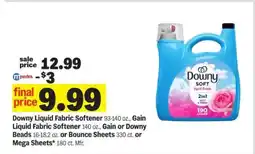 Meijer Downy Liquid Fabric Softener offer