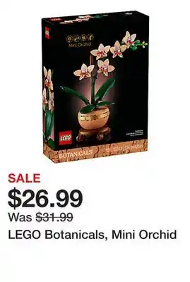 Office Depot LEGO Botanicals, Mini Orchid offer