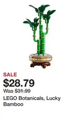 Office Depot LEGO Botanicals, Lucky Bamboo offer