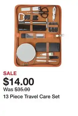 Belk 13 Piece Travel Care Set offer