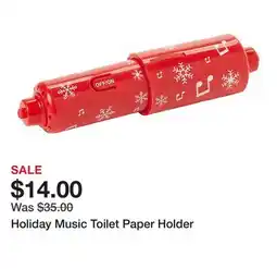 Belk Holiday Music Toilet Paper Holder offer