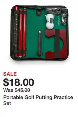 Belk Portable Golf Putting Practice Set offer
