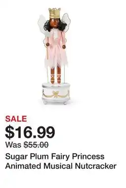 Belk Sugar Plum Fairy Princess Animated Musical Nutcracker offer