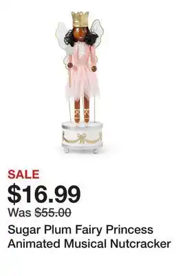Belk Sugar Plum Fairy Princess Animated Musical Nutcracker offer