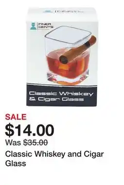 Belk Classic Whiskey and Cigar Glass offer