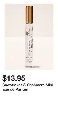 Bath & Body Works Snowflakes & Cashmere Mini Eau de Parfum offer