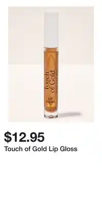 Bath & Body Works Touch of Gold Lip Gloss offer