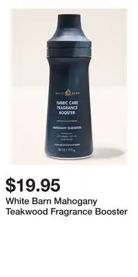 Bath & Body Works White Barn Mahogany Teakwood Fragrance Booster offer