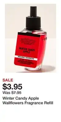 Bath & Body Works Winter Candy Apple Wallflowers Fragrance Refill offer