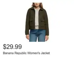 Costco Banana Republic Women's Jacket offer
