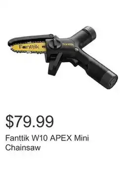 Costco Fanttik W10 APEX Mini Chainsaw offer