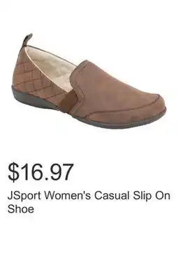 Costco JSport Women's Casual Slip On Shoe offer