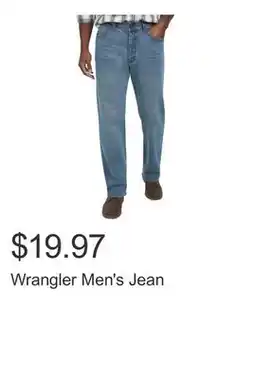 Costco Wrangler Men's Jean offer