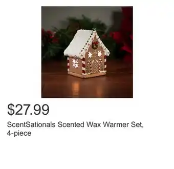 Costco ScentSationals Scented Wax Warmer Set, 4-piece offer