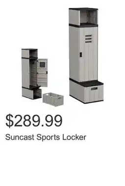 Costco Suncast Sports Locker offer