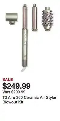 Ulta Beauty T3 Aire 360 Ceramic Air Styler Blowout Kit offer