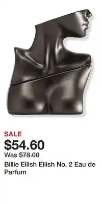 Ulta Beauty Billie Eilish Eilish No. 2 Eau de Parfum offer