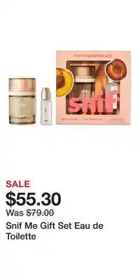 Ulta Beauty Snif Me Gift Set Eau de Toilette offer