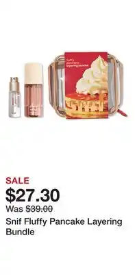 Ulta Beauty Snif Fluffy Pancake Layering Bundle offer