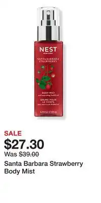 Ulta Beauty Santa Barbara Strawberry Body Mist offer