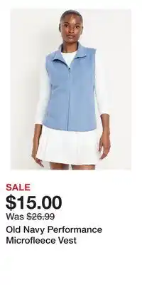 Old Navy Old Navy Performance Microfleece Vest offer