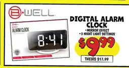 Ollie's DIGITAL ALARM CLOCK offer