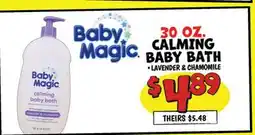 Ollie's 30 OZ. CALMING BABY BATH offer