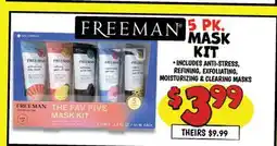 Ollie's FREEMAN 5 PK. MASK KIT offer