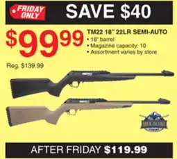 Dunham's Sports TM22 18 22LR SEMI-AUTO offer