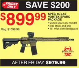 Dunham's Sports SPEC 5.56 VORTEX SPARC PACKAGE offer