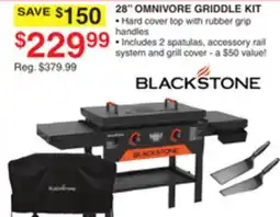 Dunham's Sports BLACKSTONE 28 OMNIVORE GRIDDLE KIT offer