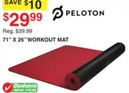 Dunham's Sports PELOTON 71 X 26 WORKOUT MAT offer