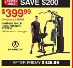 Dunham's Sports MWM-990 150 LB. HOME TRAINING SYSTEM offer
