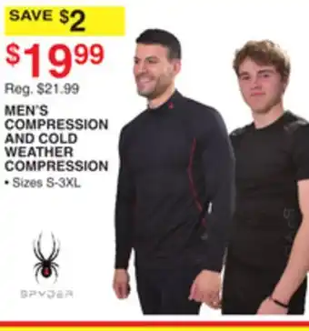 Dunham's Sports SPYDER MEN'S COMPRESSION AND COLD WEATHER COMPRESSION offer