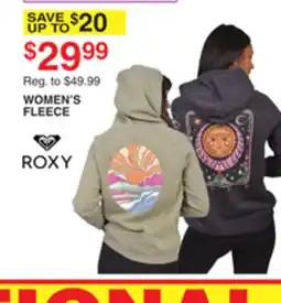 Dunham's Sports ROXY WOMEN'S FLEECE offer
