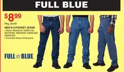 Dunham's Sports FULL BLUE MEN'S 5 POCKET JEANS offer