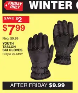 Dunham's Sports YOUTH TASLON SKI GLOVES offer