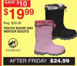 Dunham's Sports TAMARACK YOUTH SNOW DAY WINTER BOOTS offer